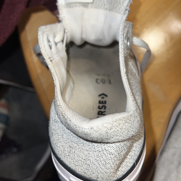 Converse gray low top sneakers - Picture 7 of 8